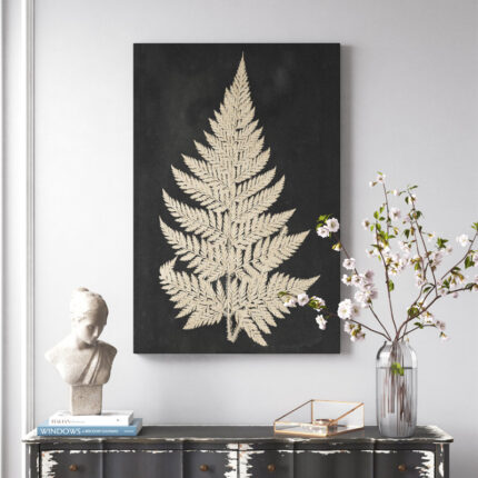 ” Linen Fern I “ - Chic Decora