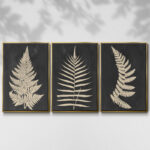 " Linen Fern I " 3 - Pieces - Image 5