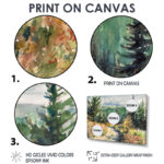 " Little Road In Mountain Landscape " - Image 5