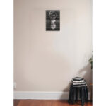 " Lodge Deer On Black Wood " by Claudia Schoen - Image 2