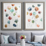 " Lollipop Garden I " 2 - Pieces