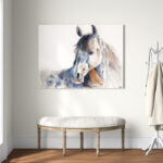 " Looking Back " by Patti Mann Painting Print - Image 2