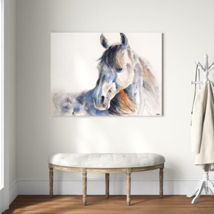 ” Looking Back ” by Patti Mann Painting Print - Chic Decora