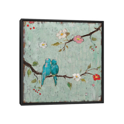 ” Love Birds IV ” by Katy Frances Painting Print - Chic Decora