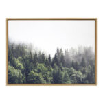 " Lush Green Forest On A Foggy Day " by The Creative Bunch Studio