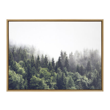 ” Lush Green Forest On A Foggy Day ” by The Creative Bunch Studio - Chic Decora