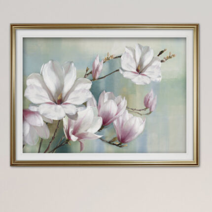 ” Magnolia Blooms “ - Chic Decora