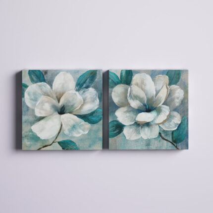 ” Magnolia I ” 2 – Pieces - Chic Decora