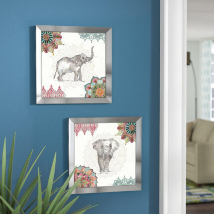 ” Mandala Morning III ” 2 – Pieces - Chic Decora