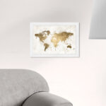 " Mapamundi White Gold " - Image 3