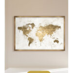 " Mapamundi White Gold " - Image 5