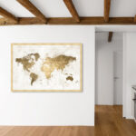 " Mapamundi White Gold " - Image 6