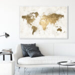 " Mapamundi White Gold " - Image 8