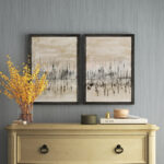 " Marshline Reflection I " by Vincent Van Gogh 2 - Pieces