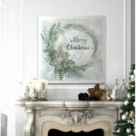 " Merry Christmas Pine Wreath " - Image 6