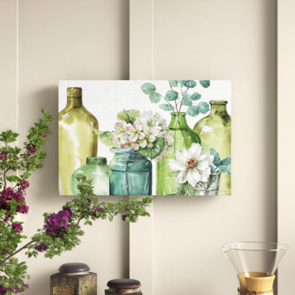 ” Mixed Greens XLIX ” by Lisa Audit Painting Print - Chic Decora
