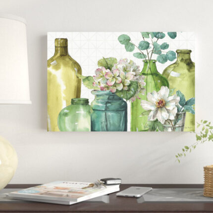 ” Mixed Greens XLIX ” by Lisa Audit Painting Print - Chic Decora