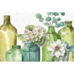 " Mixed Greens XLIX " by Lisa Audit Painting Print - Image 3