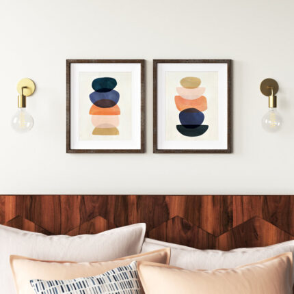 ” Mod Pods I ” 2 – Pieces - Chic Decora