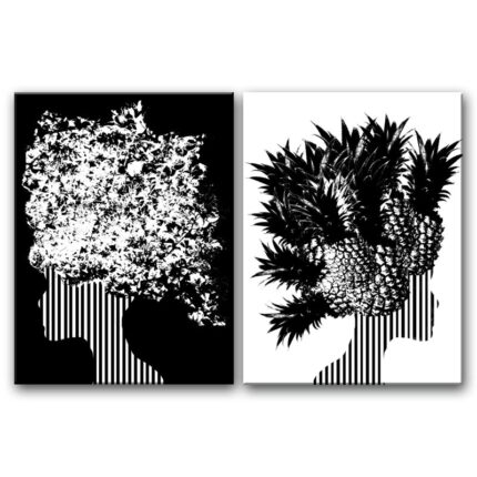 ” Mod Swag I ” by ChiChi Decor 2 – Pieces - Chic Decora