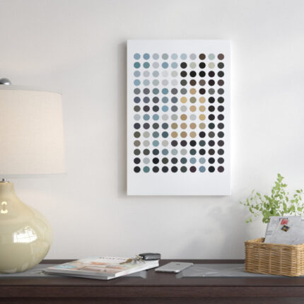 ” Modern Art – Earthy Dots ” by 5by5collective - Chic Decora