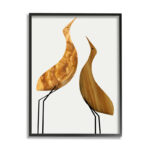 " Modern Rustic Tree Patterned Birds Minimal Abstract " by Daphne Polselli