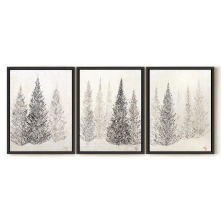 ” Monoscape XXVIII ” by Karen Biery 3 – Pieces - Chic Decora