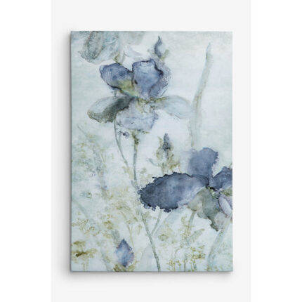 ” Morning Iris ” Painting Print - Chic Decora