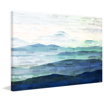 ” Mountain Tops ” by Parvez Taj - Chic Decora