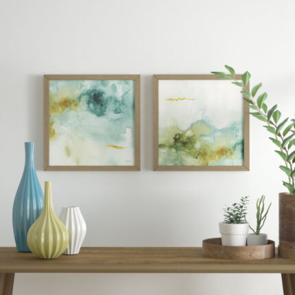 ” My Greenhouse Abstract IV ” 2 – Pieces - Chic Decora