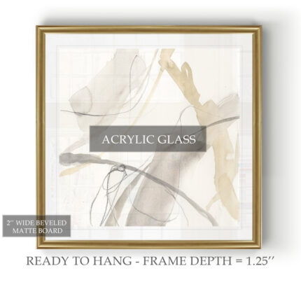 ” Neutral Momentum II ” Painting Print - Chic Decora