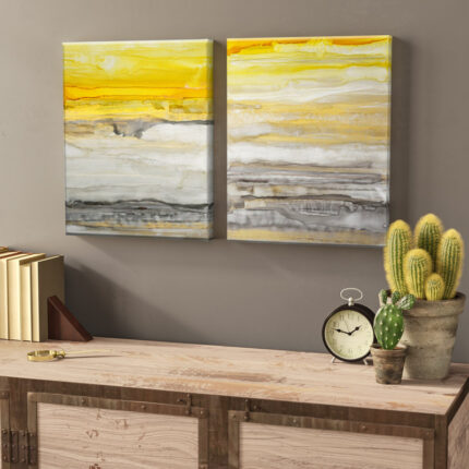 ” New Sunset I/II ” by Norman Wyatt Jr. 2 – Pieces - Chic Decora