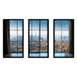" New York City Window " 3 - Pieces - Image 6
