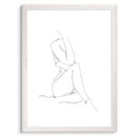 " Nude Contour Sketch I " by Paul Cezanne - Image 6