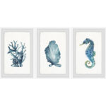 " Ocean Gems Triptych " 3 - Pieces - Image 5