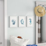 " Ocean Gems Triptych " 3 - Pieces