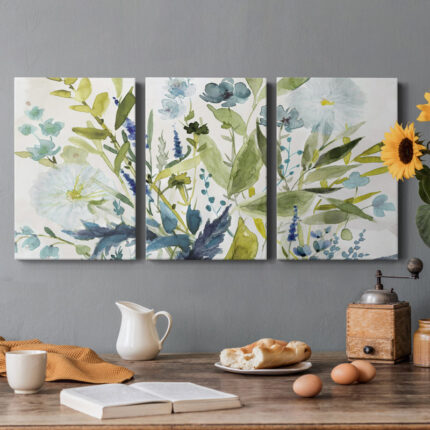 ” Olive Greens ” 3 – Pieces - Chic Decora