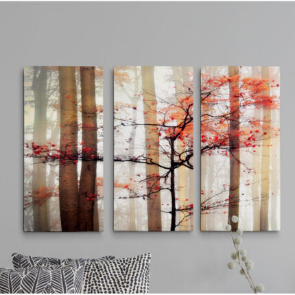 ” Orange Awakening ” 3 – Pieces - Chic Decora