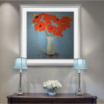 " Orange Poppy Impression I " - Image 5