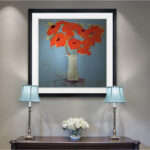 " Orange Poppy Impression I " - Image 2