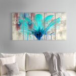 " Painted Petals LII " by Tristan Scott 5 - Pieces