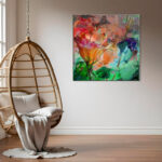 " Painted Petals LXI " by Tristan Scott - Image 4