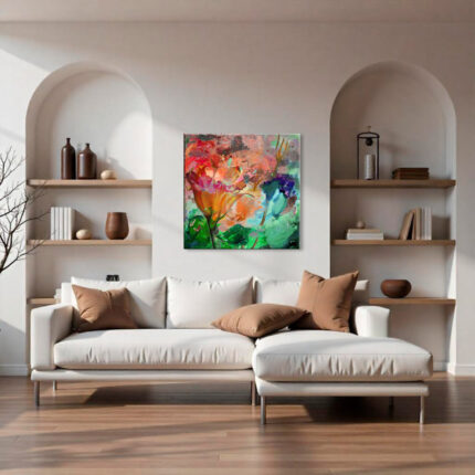 ” Painted Petals LXI ” by Tristan Scott - Chic Decora