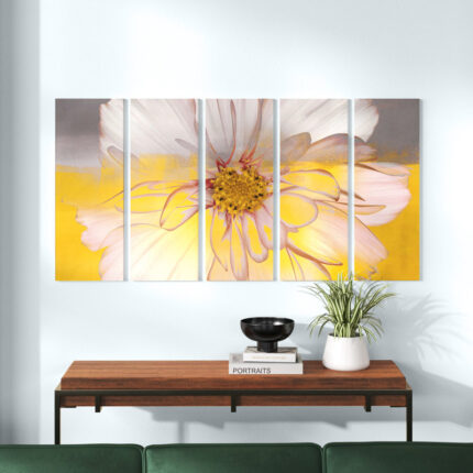 ” Painted Petals XXXIV ” by Tristan Scott 5 – Pieces - Chic Decora