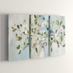 " Painterly Spring " 3 - Pieces - Image 2