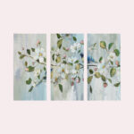 " Painterly Spring " 3 - Pieces - Image 5