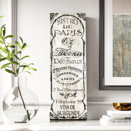 ” Paris Bistro II ” by Color Bakery - Chic Decora