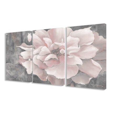 ” Pastel Pink Peony ” 3 – Pieces - Chic Decora
