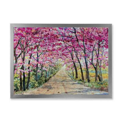 ” Path To The Enchanted Pink Forest “ - Chic Decora