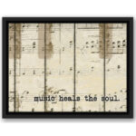 " Piano Keys Music Black "